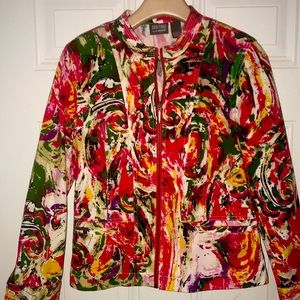 Chicos Additions Jacket Size 1